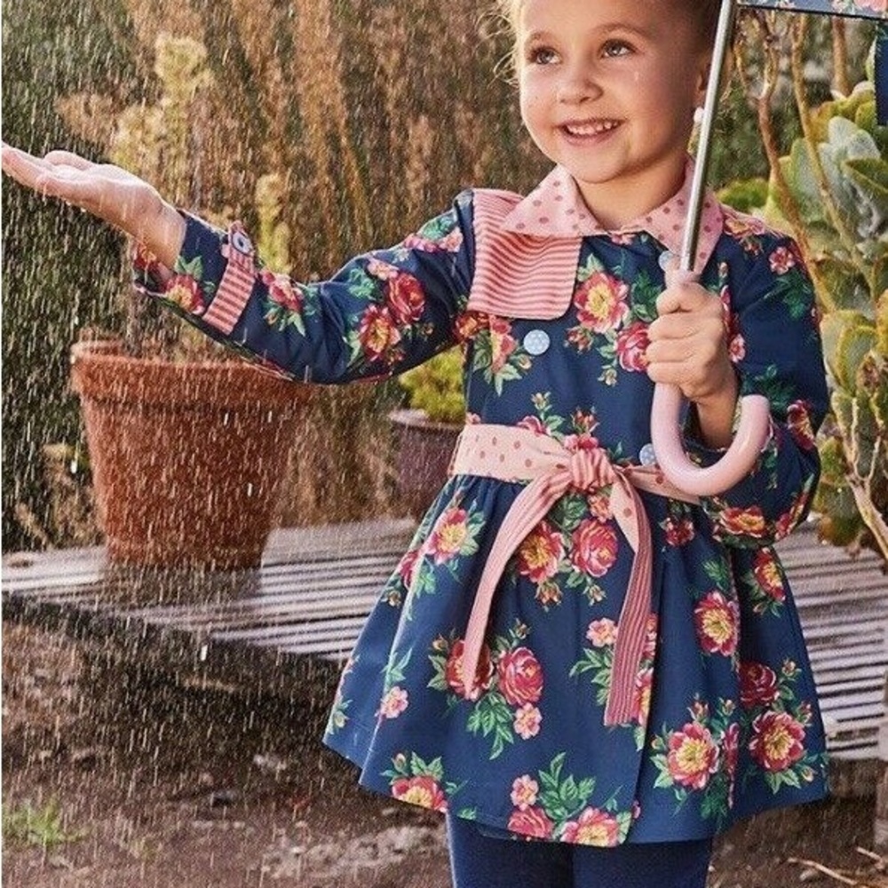 Matilda Jane Floral Rain Jacket